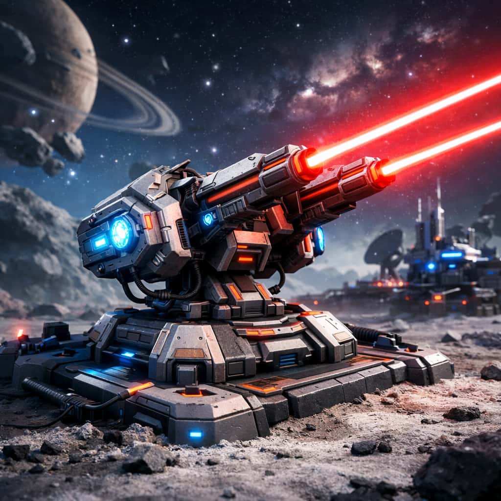 Artillerie laser légère